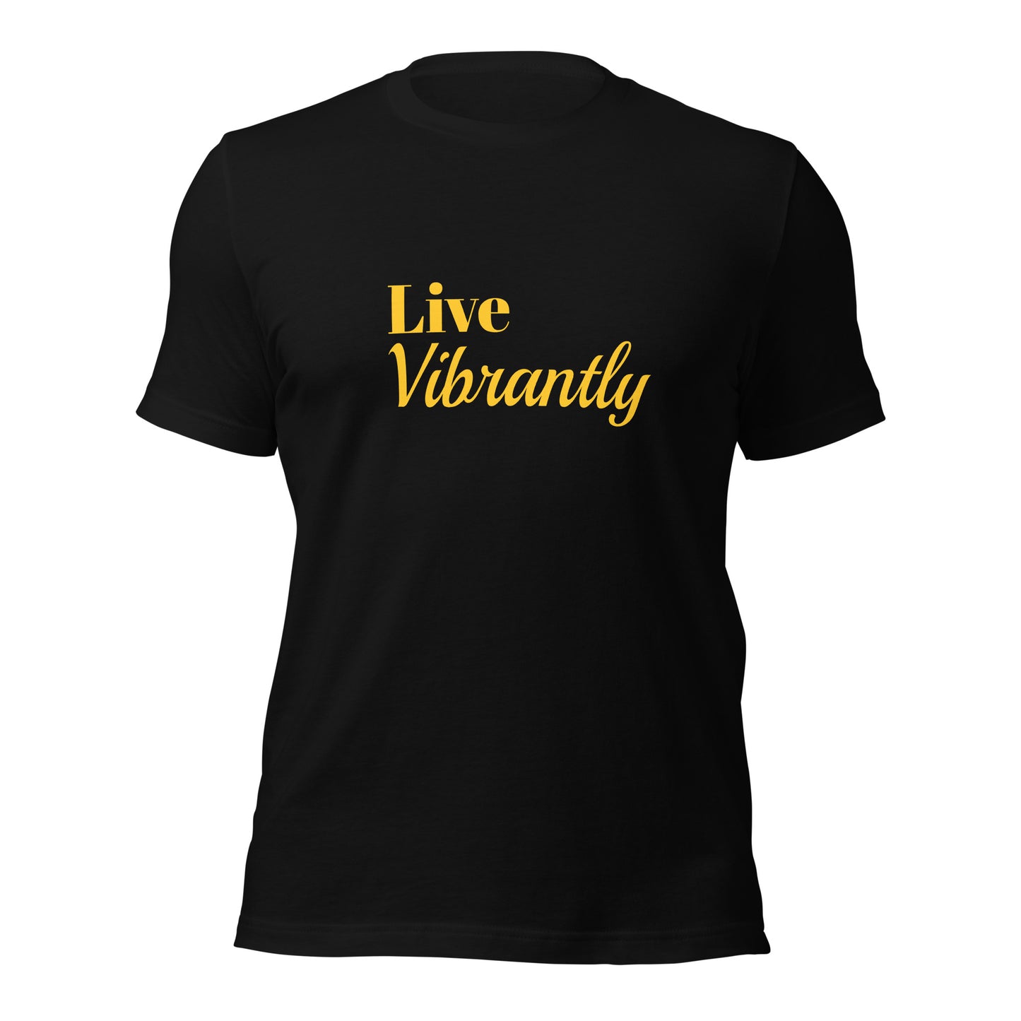 LIVE Vibrantly Unisex T-shirt