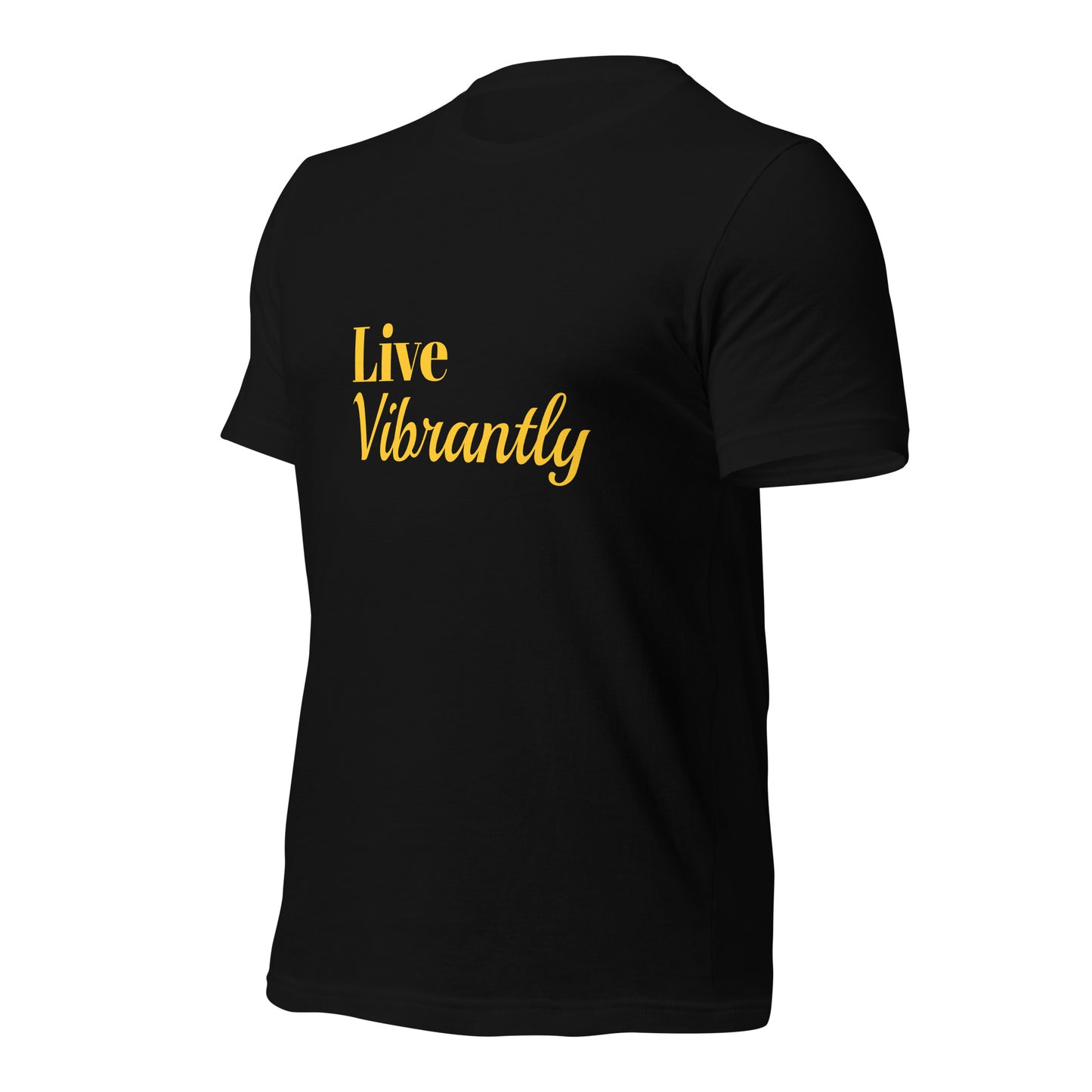 LIVE Vibrantly Unisex T-shirt