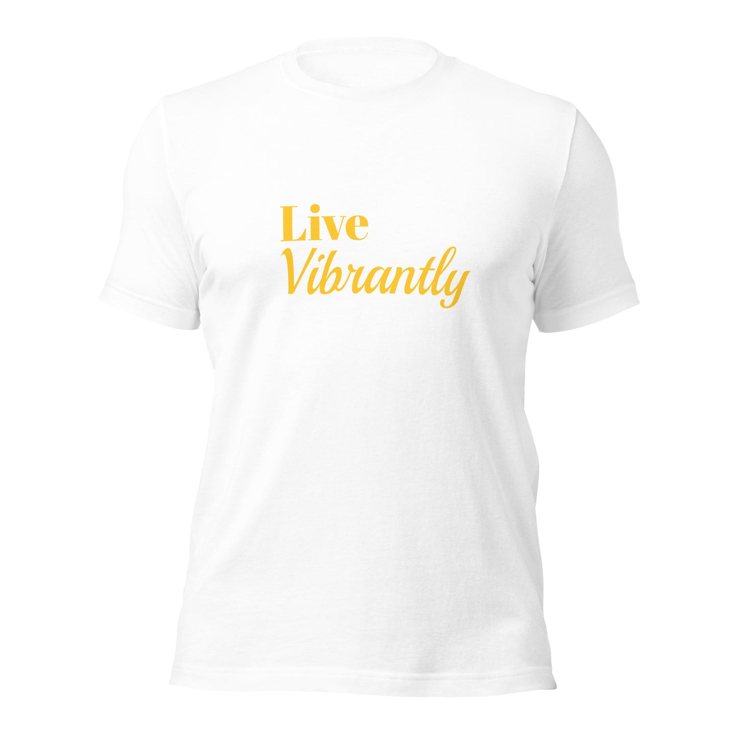 LIVE Vibrantly Unisex T-shirt